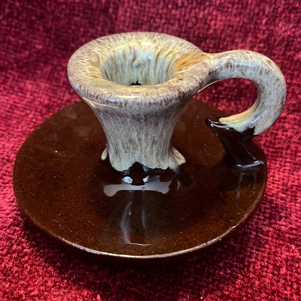 Vintage Evangeline Canada Ceramic Candle Holder